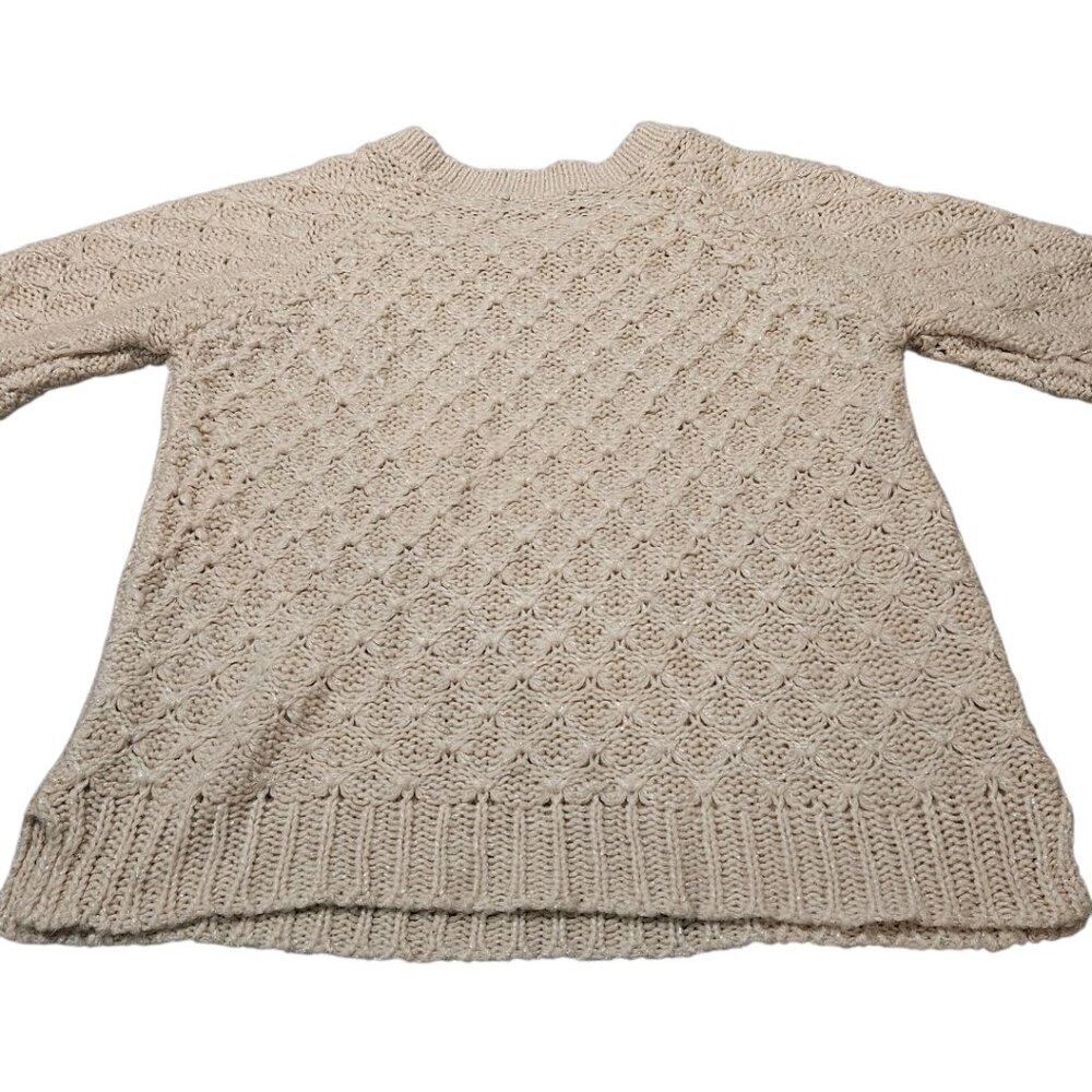 Cozy Cream Sweater sz 10